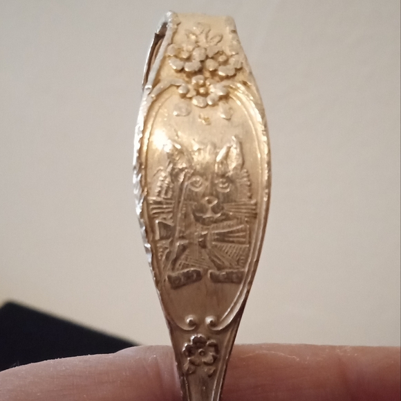 RARE Antique Sterling Silver Spoon - Picture 12 of 12